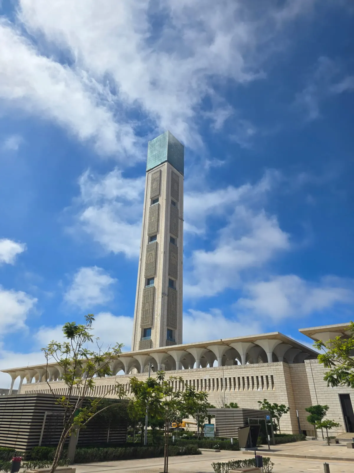 Le minaret de Djamaa El Djazaïr, la grande mosquée d'Alger